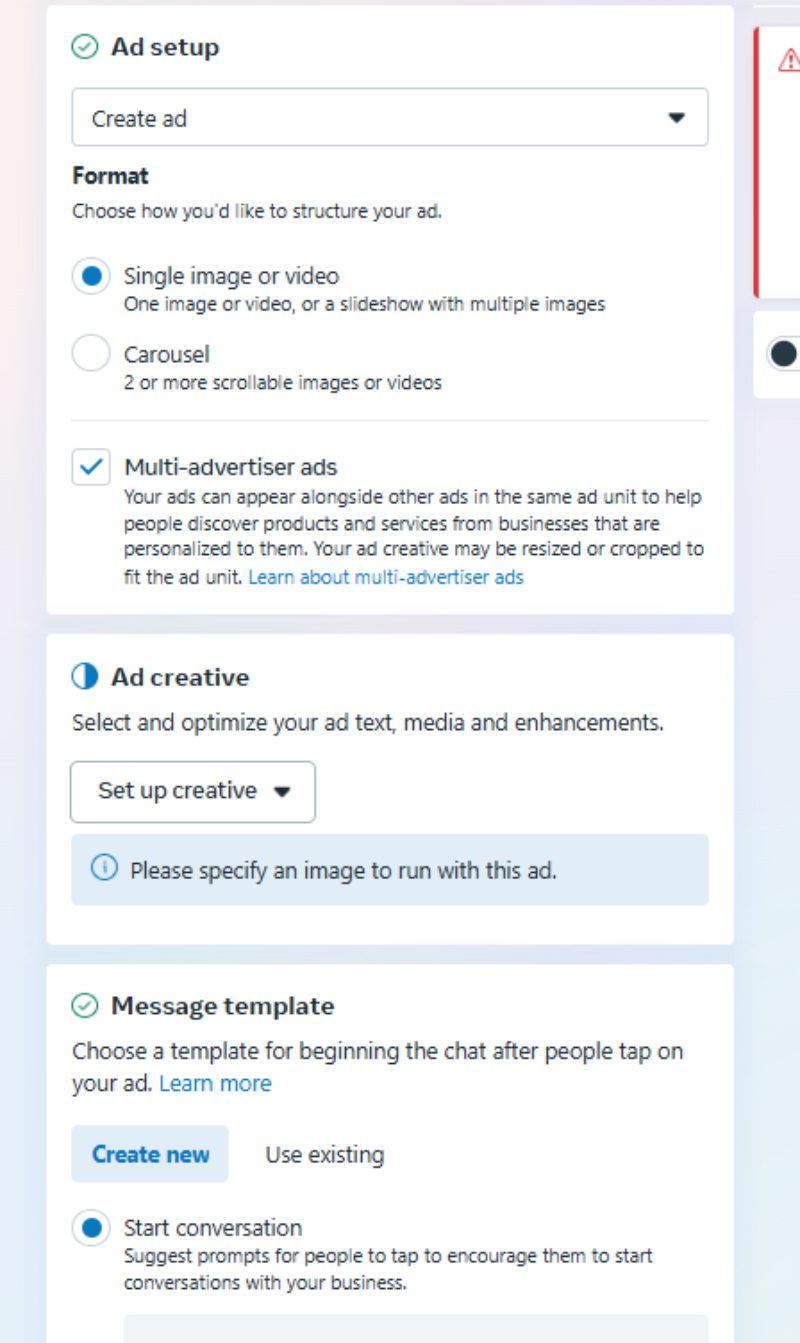 Click “Publish” to post the ad