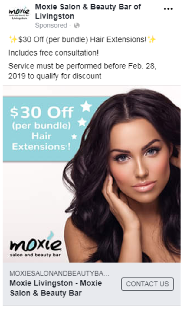 Moxie Salon & Beauty Bar of Livingston - Highlight Special Offers